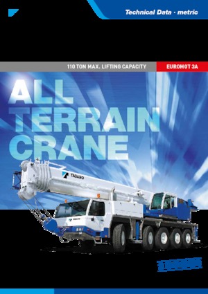 Grues tous-terrains Tadano ATF 130G-5