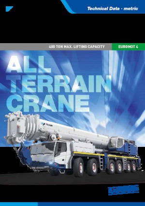 Grues tous-terrains Tadano ATF 400G-6