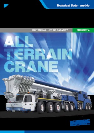 Grues tous-terrains Tadano ATF600G-8