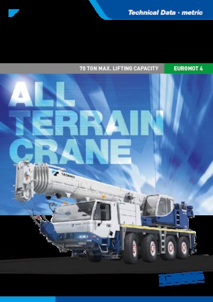Grues tous-terrains Tadano ATF 70G-4 