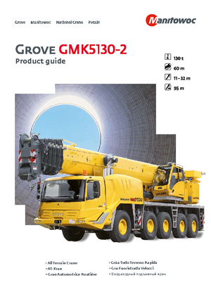 Grues tous-terrains Grove GMK5130-2 