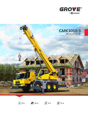Grues tous-terrains Grove GMK3050-3
