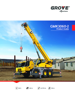 Grues tous-terrains Grove GMK3060-2