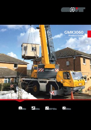 Grues tous-terrains Grove GMK3060