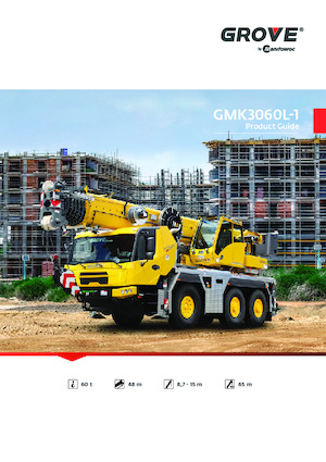 Grues tous-terrains Grove GMK3060L-1