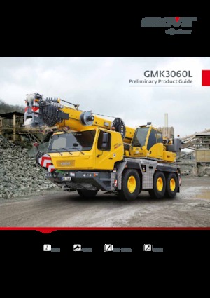 Grues tous-terrains Grove GMK3060L