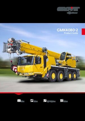 Grues tous-terrains Grove GMK4080-2 