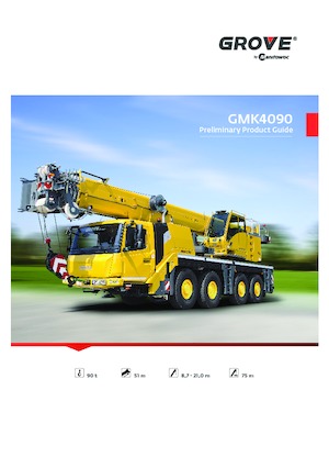 Grues tous-terrains Grove GMK4090 