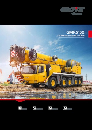 Grues tous-terrains Grove GMK5150 