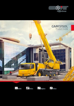 Grues tous-terrains Grove GMK5150L 