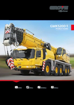 Grues tous-terrains Grove GMK5200-1 