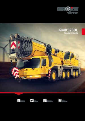 Grues tous-terrains Grove GMK5250L 