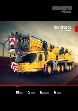 Grues tous-terrains Grove GMK5250L-1