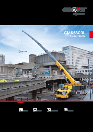 Grues tous-terrains Grove GMK6300L