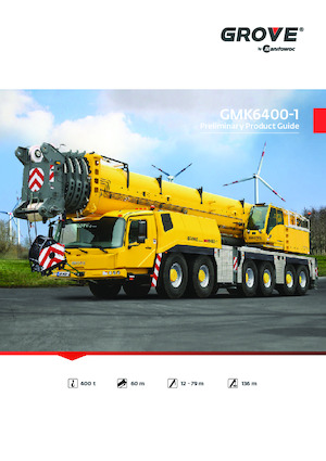 Grues tous-terrains Grove GMK6400-1