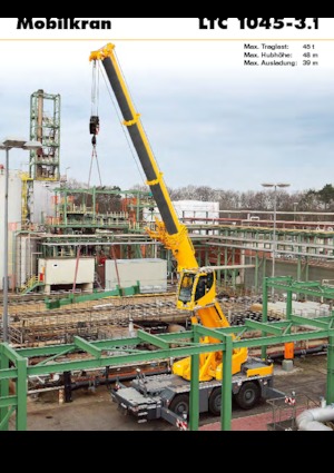 Grues tous-terrains Liebherr LTC 1045-3.1 (6x6x6)