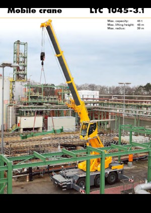 Grues tous-terrains Liebherr LTC 1045-3.1 (6x6x6)