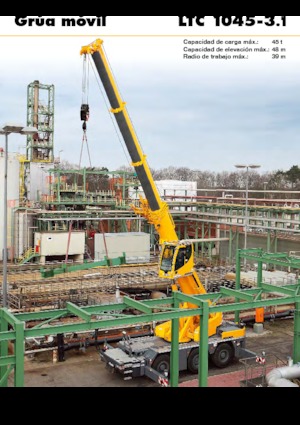 Grues tous-terrains Liebherr LTC 1045-3.1 (6x6x6)
