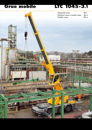 Grues tous-terrains Liebherr LTC 1045-3.1 (6x6x6)