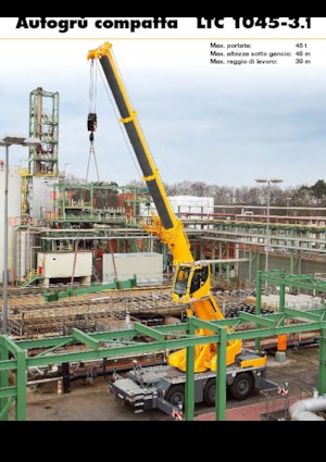 Grues tous-terrains Liebherr LTC 1045-3.1 (6x6x6)