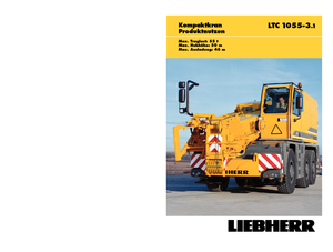 Grues tous-terrains Liebherr LTC 1055-3.1 (6x6x6)