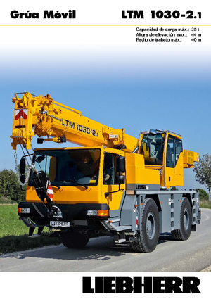 Grues tous-terrains Liebherr LTM 1030-2.1 
