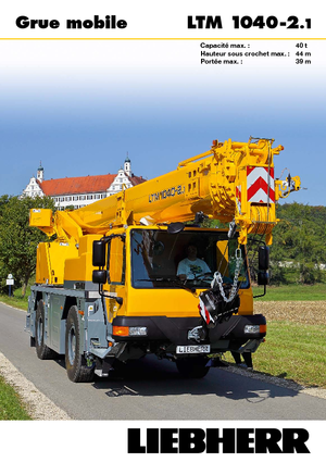 Grues tous-terrains Liebherr LTM 1040-2.1 