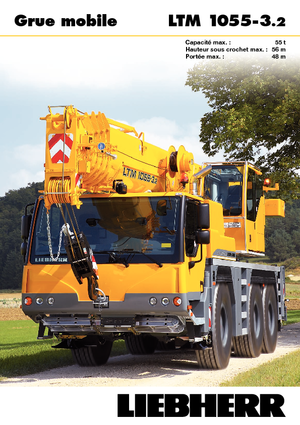 Grues tous-terrains Liebherr LTM 1055-3.2 