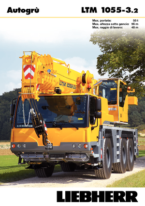 Grues tous-terrains Liebherr LTM 1055-3.2 