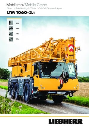 Grues tous-terrains Liebherr LTM 1060-3.1 