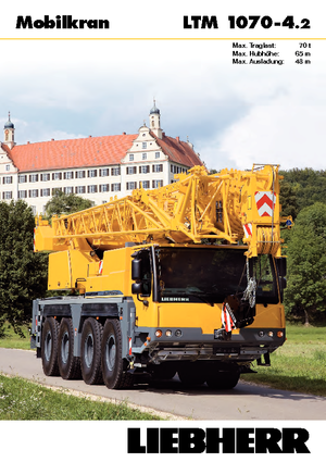 Grues tous-terrains Liebherr LTM 1070-4.2 