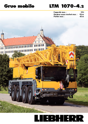 Grues tous-terrains Liebherr LTM 1070-4.2 