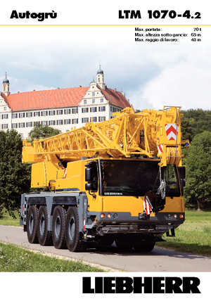 Grues tous-terrains Liebherr LTM 1070-4.2 
