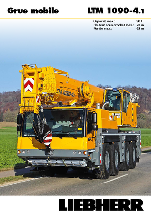Grues tous-terrains Liebherr LTM 1090-4.1 (8x6x8)