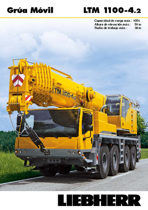 Grues tous-terrains Liebherr LTM 1100-4.2 