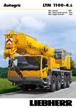 Grues tous-terrains Liebherr LTM 1100-4.2 