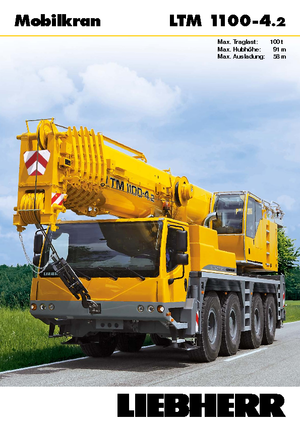 Grues tous-terrains Liebherr LTM 1100-4.2