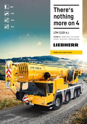 Grues tous-terrains Liebherr LTM 1120-4.1 