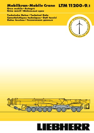 Grues tous-terrains Liebherr LTM 11200-9.1 