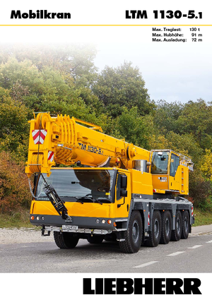Grues tous-terrains Liebherr LTM 1130-5.1 