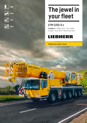 Grues tous-terrains Liebherr LTM 1150-5.3