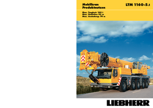Grues tous-terrains Liebherr LTM 1160-5.1 (10x6x8)