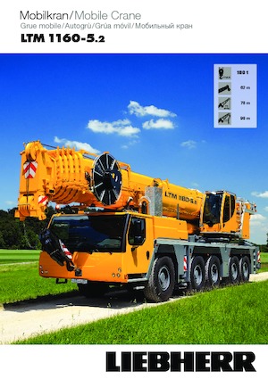 Grues tous-terrains Liebherr LTM 1160-5.2 