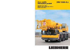 Grues tous-terrains Liebherr LTM 1220-5.2 (10x6x10)