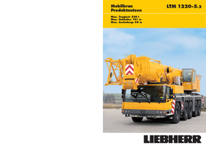 Grues tous-terrains Liebherr LTM 1220-5.2 (10x6x10)