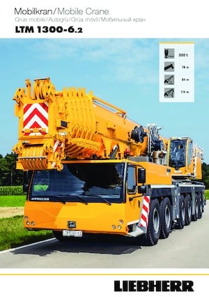 Grues tous-terrains Liebherr LTM 1300-6.2 