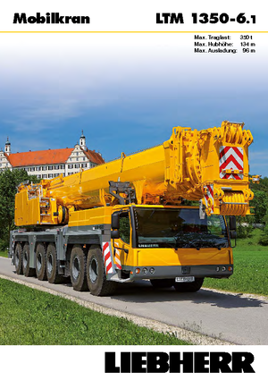 Grues tous-terrains Liebherr LTM 1350-6.1 