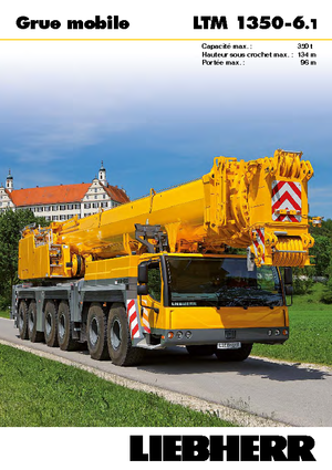 Grues tous-terrains Liebherr LTM 1350-6.1 