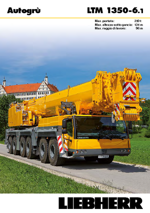 Grues tous-terrains Liebherr LTM 1350-6.1 
