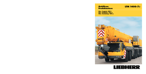 Grues tous-terrains Liebherr LTM 1400-7.1 
